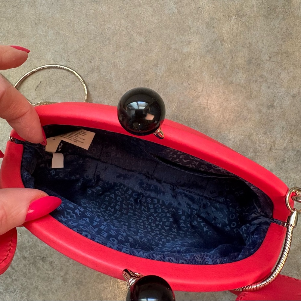 Kate Spade “Make a Splash” Crab Novelty Crossbody Bag – Red, NWOT - Picture 5 of 7